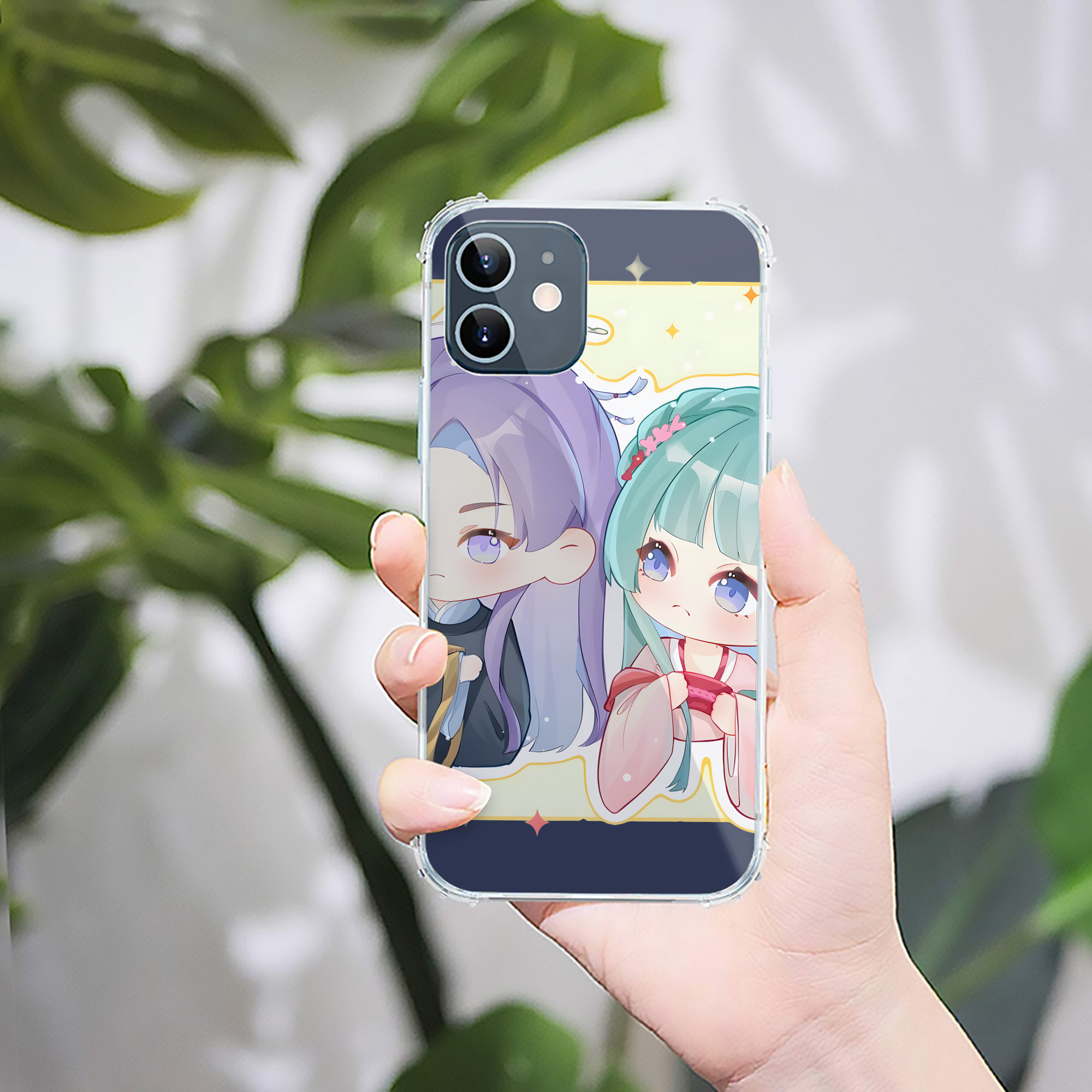 （画像用） 薬屋のひとりごと The Apothecary Diaries 【iPhone 12シリーズ対応】透明スマホケース（クリアソフトケース）